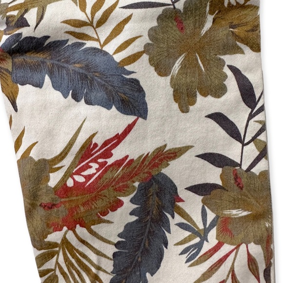 ZARA Floral Print Jeans, Size 2 - Picture 4 of 4